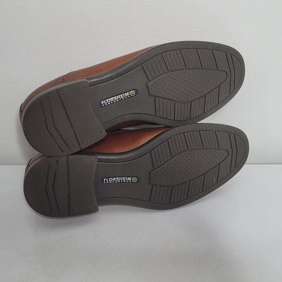 Florsheim Brown Leather Loafers - Picture 7 of 8
